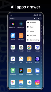 اسکرین شات 2 برنامه Mate Launcher for harmony