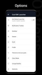 اسکرین شات برنامه Cool EM Launcher - EMUI launch 6