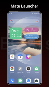 اسکرین شات 1 برنامه Mate Launcher for harmony