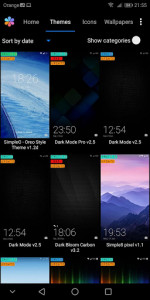 اسکرین شات برنامه EMUI Themes Factory for Huawei 2