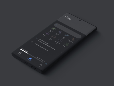 اسکرین شات برنامه S20 One-UI Dark Live Wallpaper 7