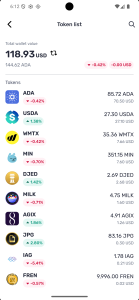 اسکرین شات 6 برنامه Yoroi - The Cardano Wallet