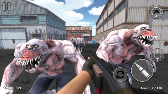 اسکرین شات بازی Zombie Monsters 3 - Dead City 1