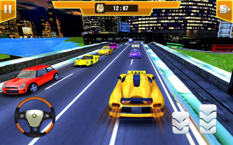 اسکرین شات بازی City Taxi Driving Simulator 17 - Sport Car Cab 3