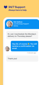 اسکرین شات 7 برنامه Laundryheap: On-Demand Laundry