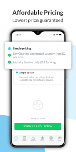 اسکرین شات برنامه Laundryheap: The 24h Dry Cleaning and Laundry App 5