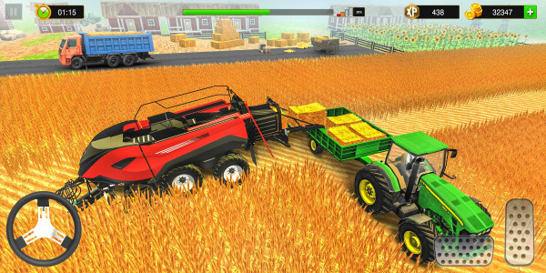 اسکرین شات بازی Tractor Farm Simulator Games 6