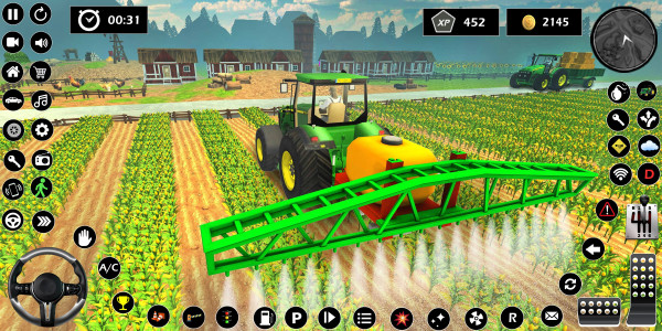 اسکرین شات 3 بازی Tractor Farming: Simulator 3D