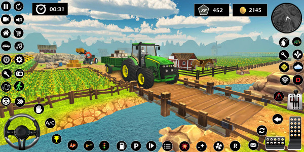 اسکرین شات بازی Tractor Farming: Simulator 3D 4