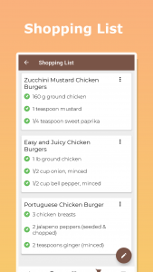 اسکرین شات برنامه Burger and Pizza Recipes 5