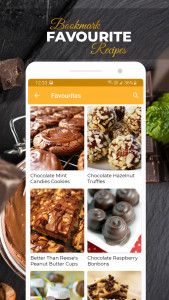 اسکرین شات 3 برنامه Chocolate Recipes