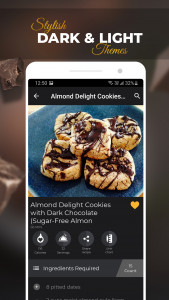 اسکرین شات 4 برنامه Chocolate Recipes