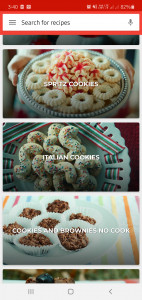 اسکرین شات برنامه Cookies and Brownies Recipes 7