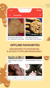 اسکرین شات برنامه Cookies and Brownies Recipes 5