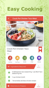 اسکرین شات 2 برنامه Healthy Recipes