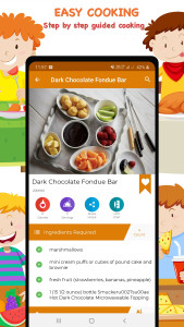 اسکرین شات 2 برنامه Recipes for Kids