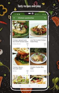 اسکرین شات 4 برنامه Sandwich Recipes