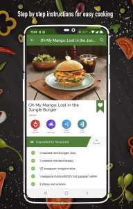 اسکرین شات 3 برنامه Sandwich Recipes
