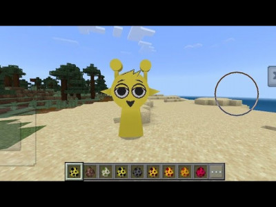 اسکرین شات 4 برنامه Sprunki Music Horror MCPE MOD