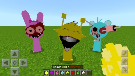 اسکرین شات 2 برنامه Sprunki Music Horror MCPE MOD