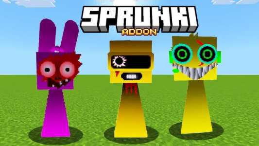 اسکرین شات 1 برنامه Sprunki Music Horror MCPE MOD