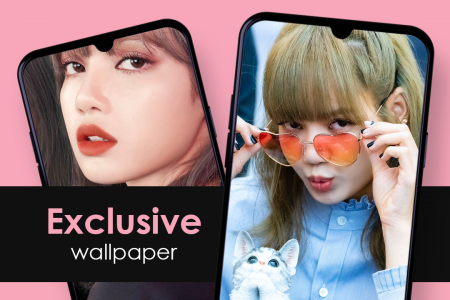 اسکرین شات برنامه Lisa Blackpink Wallpaper 1