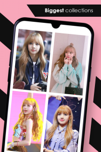 اسکرین شات برنامه Lisa Blackpink Wallpaper 2