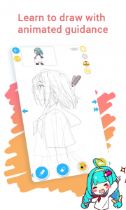 اسکرین شات برنامه Draw Anime DailyUp - DrawShow 3