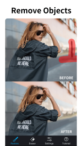 اسکرین شات 3 برنامه AI Photo Editor Pic BG Eraser