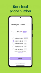 اسکرین شات برنامه TextNow: Call + Text Unlimited 3