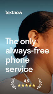 اسکرین شات 1 برنامه TextNow: Call + Text Unlimited
