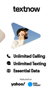 اسکرین شات 2 برنامه TextNow: Call + Text Unlimited