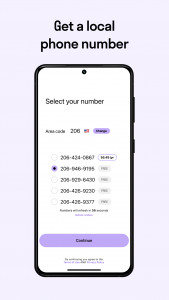 اسکرین شات برنامه TextNow: Call + Text Unlimited 6