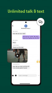 اسکرین شات 4 برنامه TextNow: Call + Text Unlimited