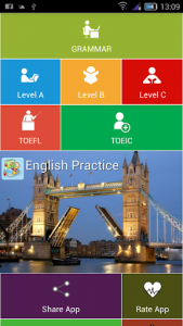 اسکرین شات برنامه English Practice 1