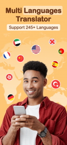 اسکرین شات 1 برنامه Translator for All Languages
