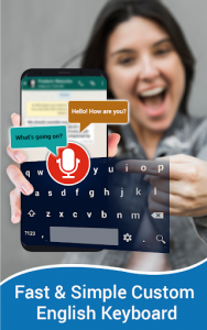 اسکرین شات برنامه English Voice Typing Keyboard – Speak to text 4