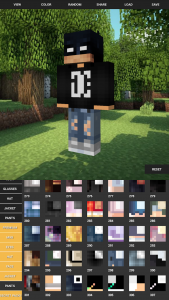 اسکرین شات 2 برنامه Custom Skin Creator Minecraft