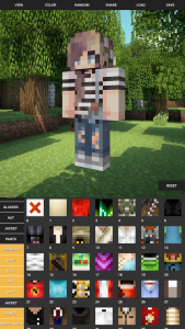 اسکرین شات برنامه Custom Skin Creator Minecraft 1