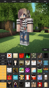 اسکرین شات برنامه Custom Skin Creator Minecraft 1