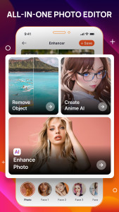 اسکرین شات برنامه AI Photo Enhancer and Remover 1