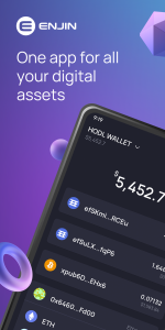 اسکرین شات 1 برنامه Enjin: Crypto & NFT Wallet