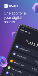 اسکرین شات برنامه Enjin: Crypto & NFT Wallet 1