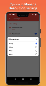 اسکرین شات برنامه Screen Recorder with Audio 3