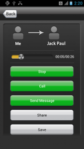 اسکرین شات برنامه Call Recorder 5