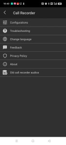 اسکرین شات 4 برنامه Call Recorder