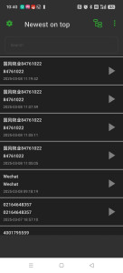 اسکرین شات 3 برنامه Call Recorder