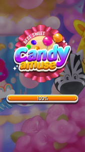 اسکرین شات بازی Candy Amuse: Match-3 puzzle 1