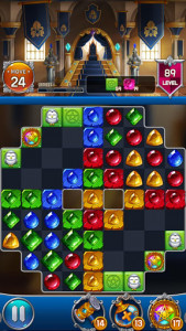 اسکرین شات بازی Jewel Royal Castle: Match3 puzzle 1