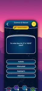 اسکرین شات بازی Millionaire Trivia Quiz 1